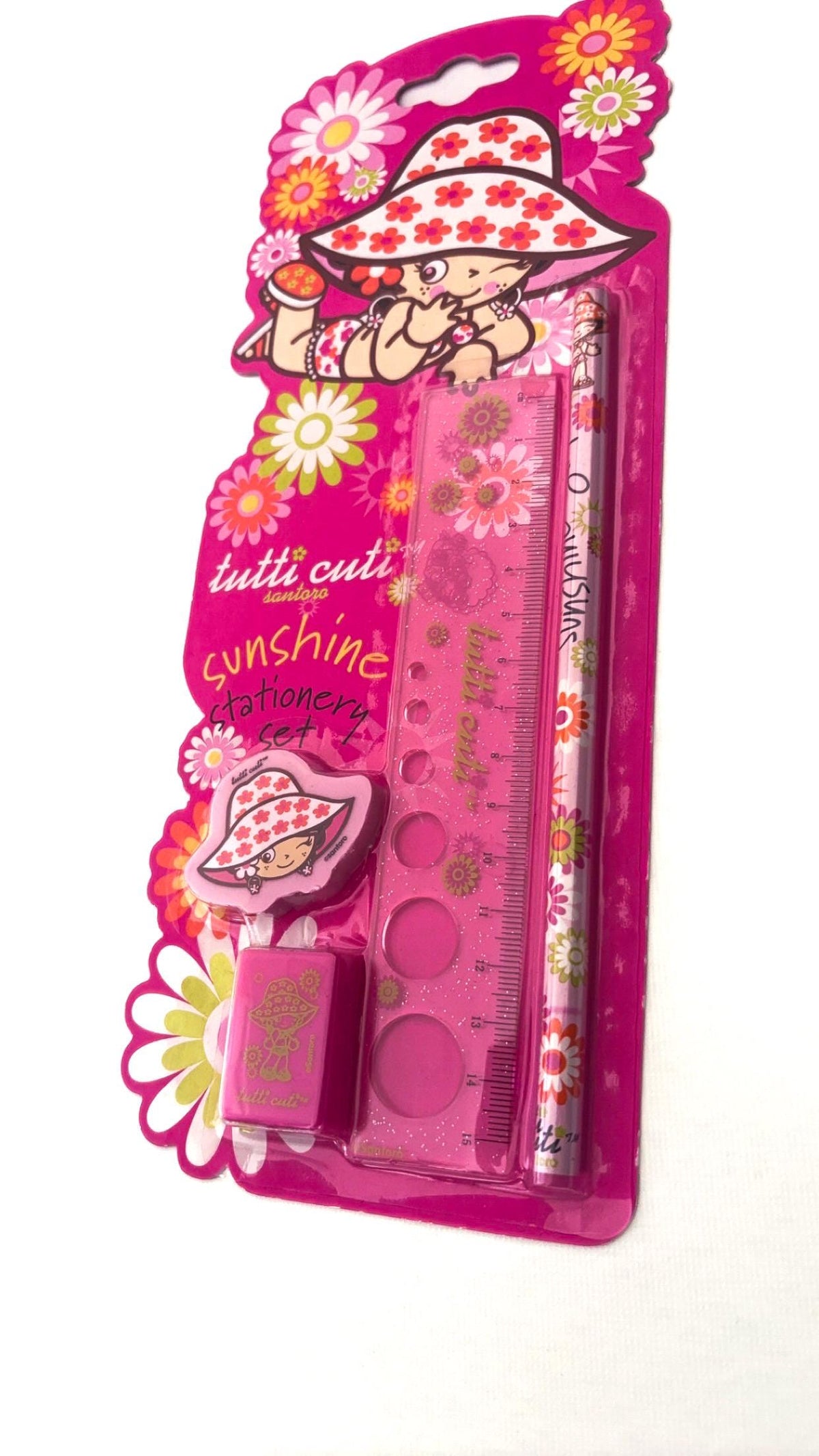 Santoro Tutti Cuti Sunshine Stationery Set (2006) – New in Packaging