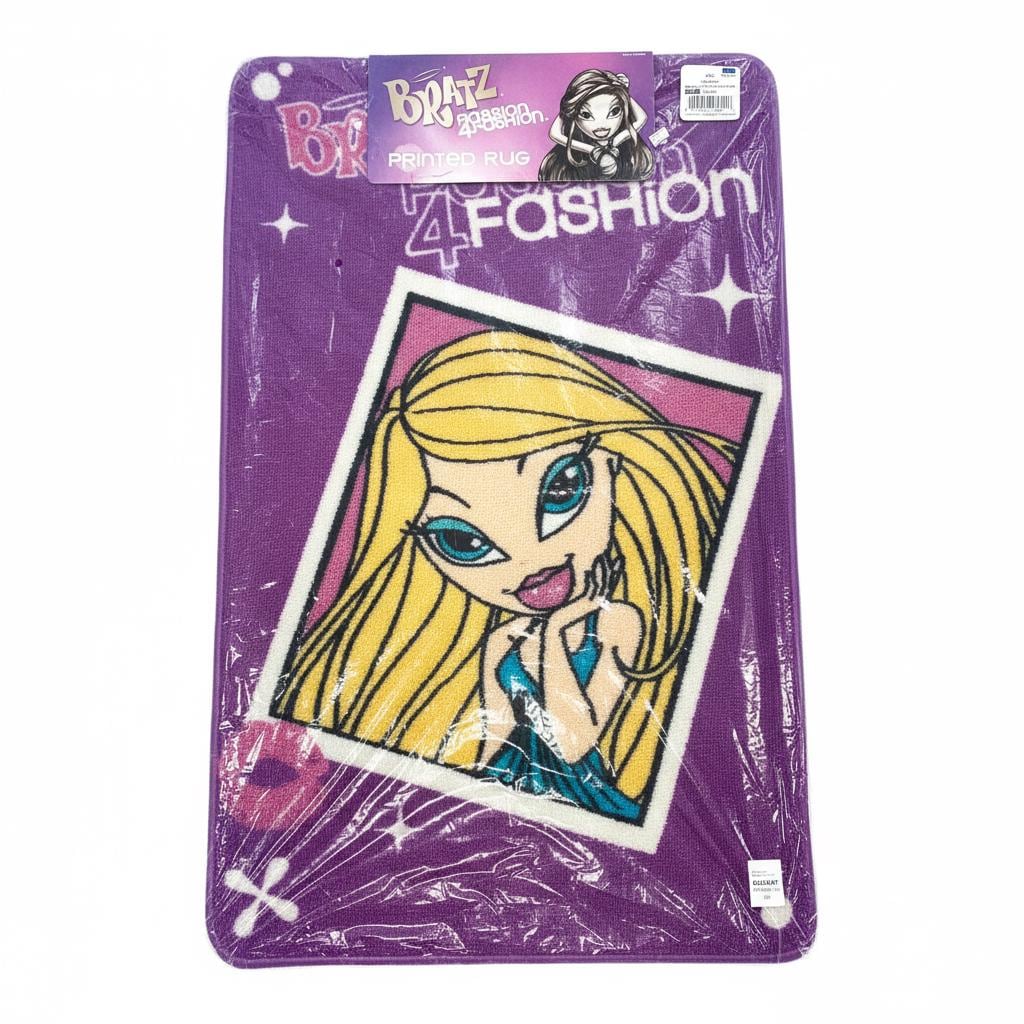 Alfombra estampada Bratz Passion 4 Fashion morada de Cloe – Nueva con etiquetas