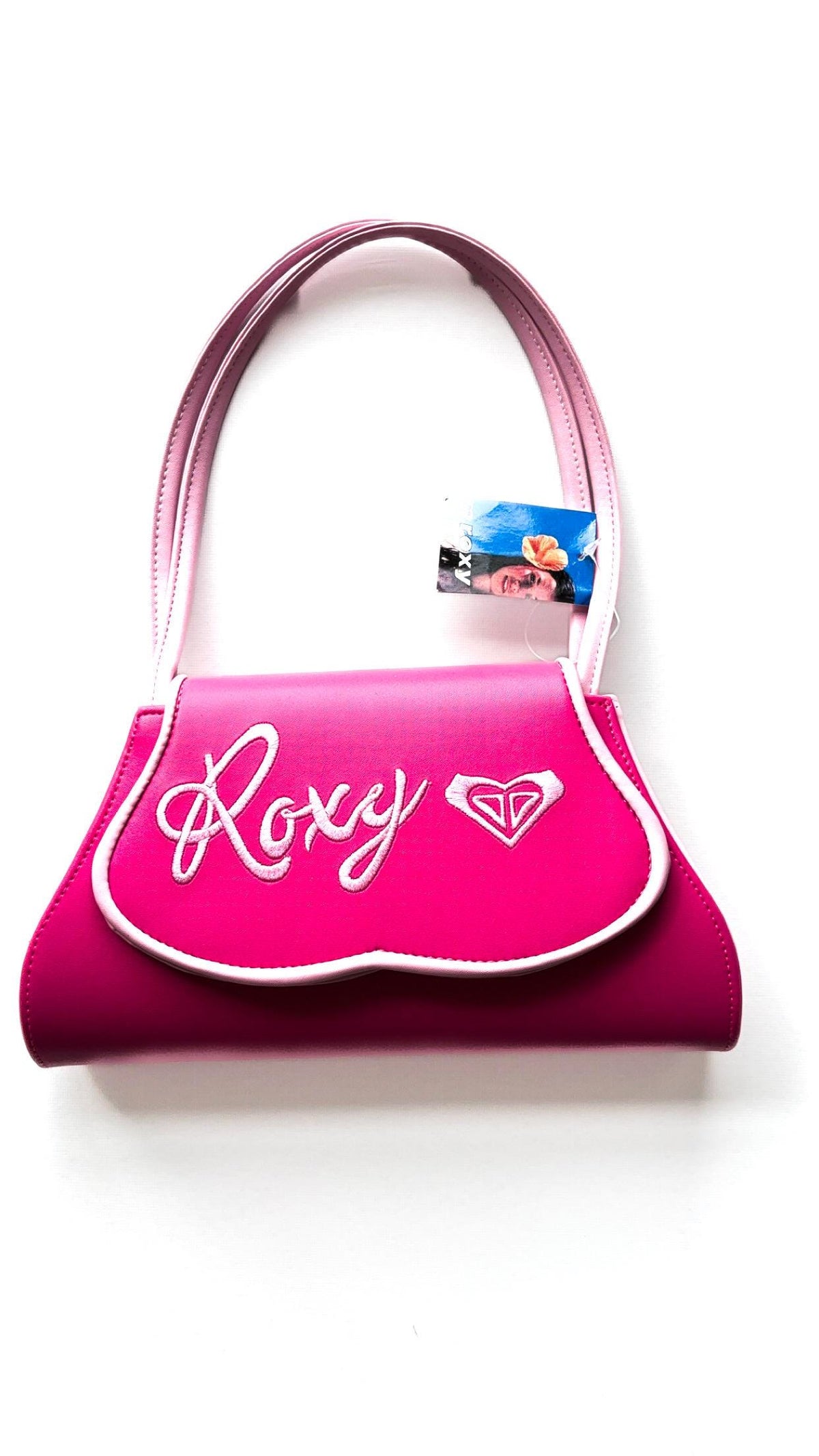 Roxy Pink Pin-Up Flap Handbag – New With Tags