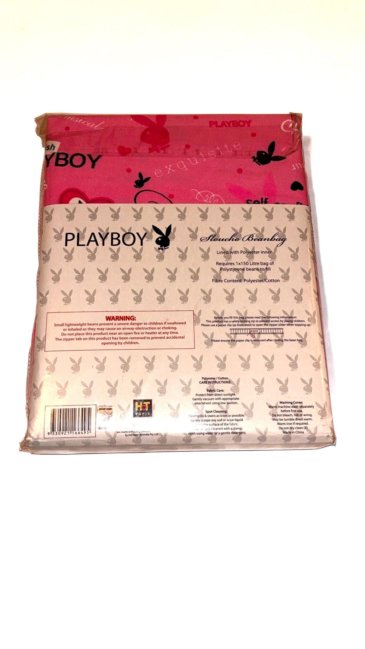 Playboy Pink Slouch Bean Bag Cover (2010) – New & Sealed