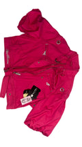 Chaqueta motera de manga corta rosa fucsia Apple Bottoms – Talla US 1X, Nueva con etiquetas
