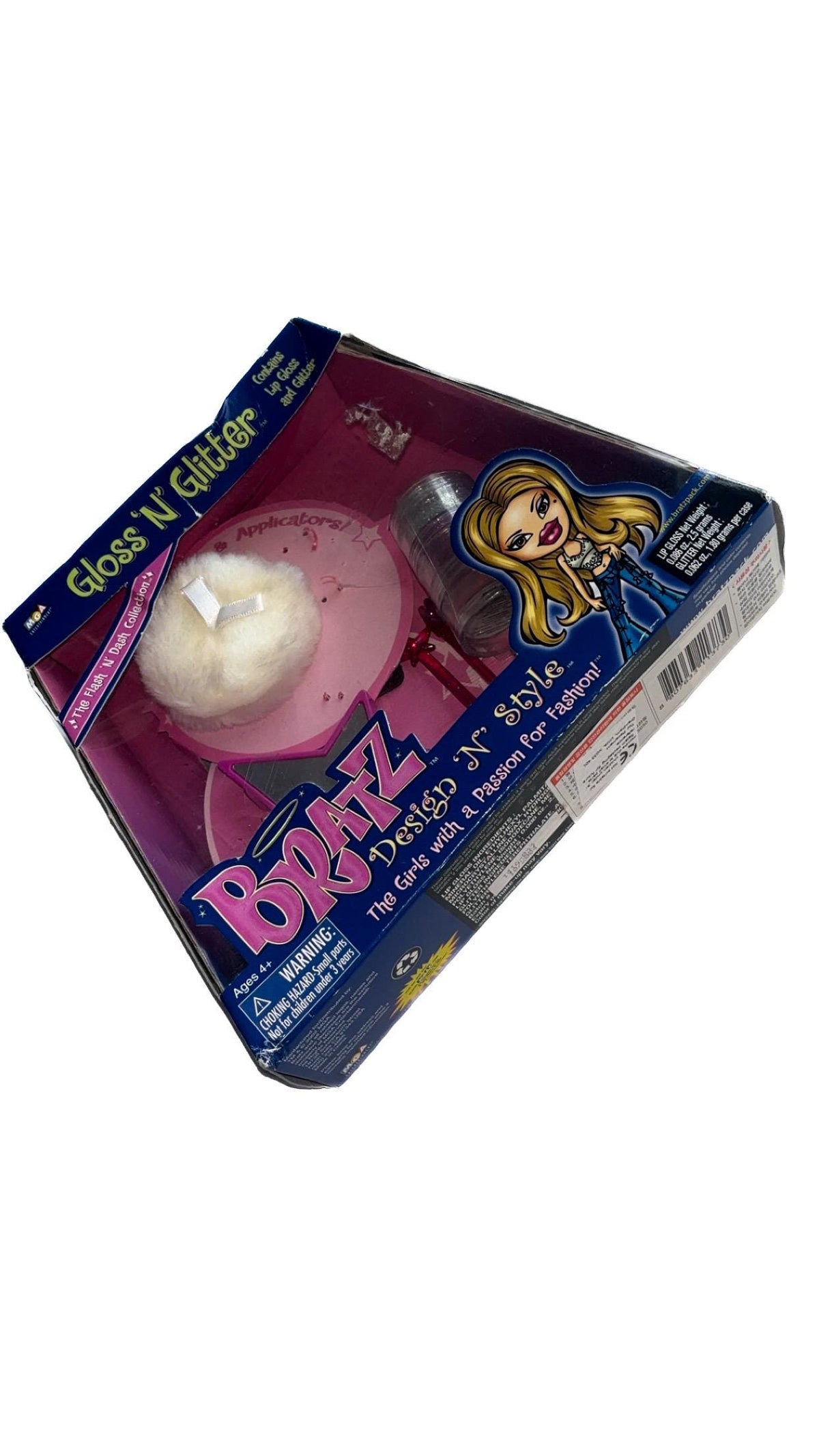 Set de maquillaje Bratz Gloss ’N’ Glitter – Coleccionable vintage sin usar