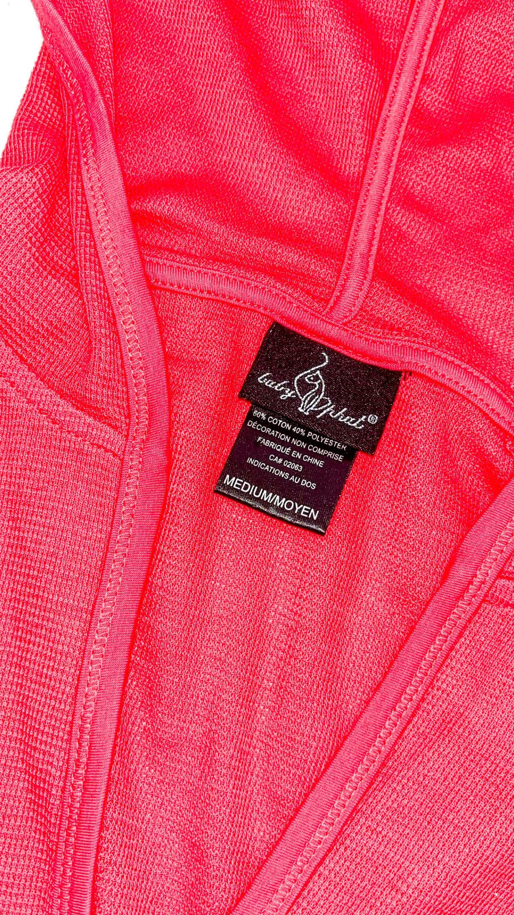 Baby Phat Coral Hooded Tee – Medium, New With Tags