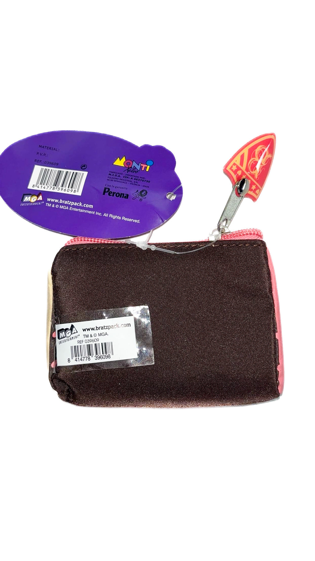 Bratz Preppy Pink Hobo Shoulder Bag & Matching Purse Set – With Tags