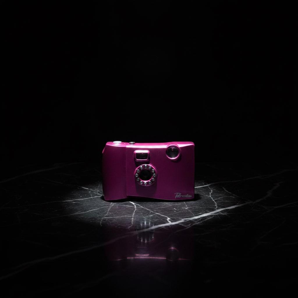 Cámara de 35 mm Bratz Electric Funk Glimmerin’ Glam Cam – Nueva en su empaque