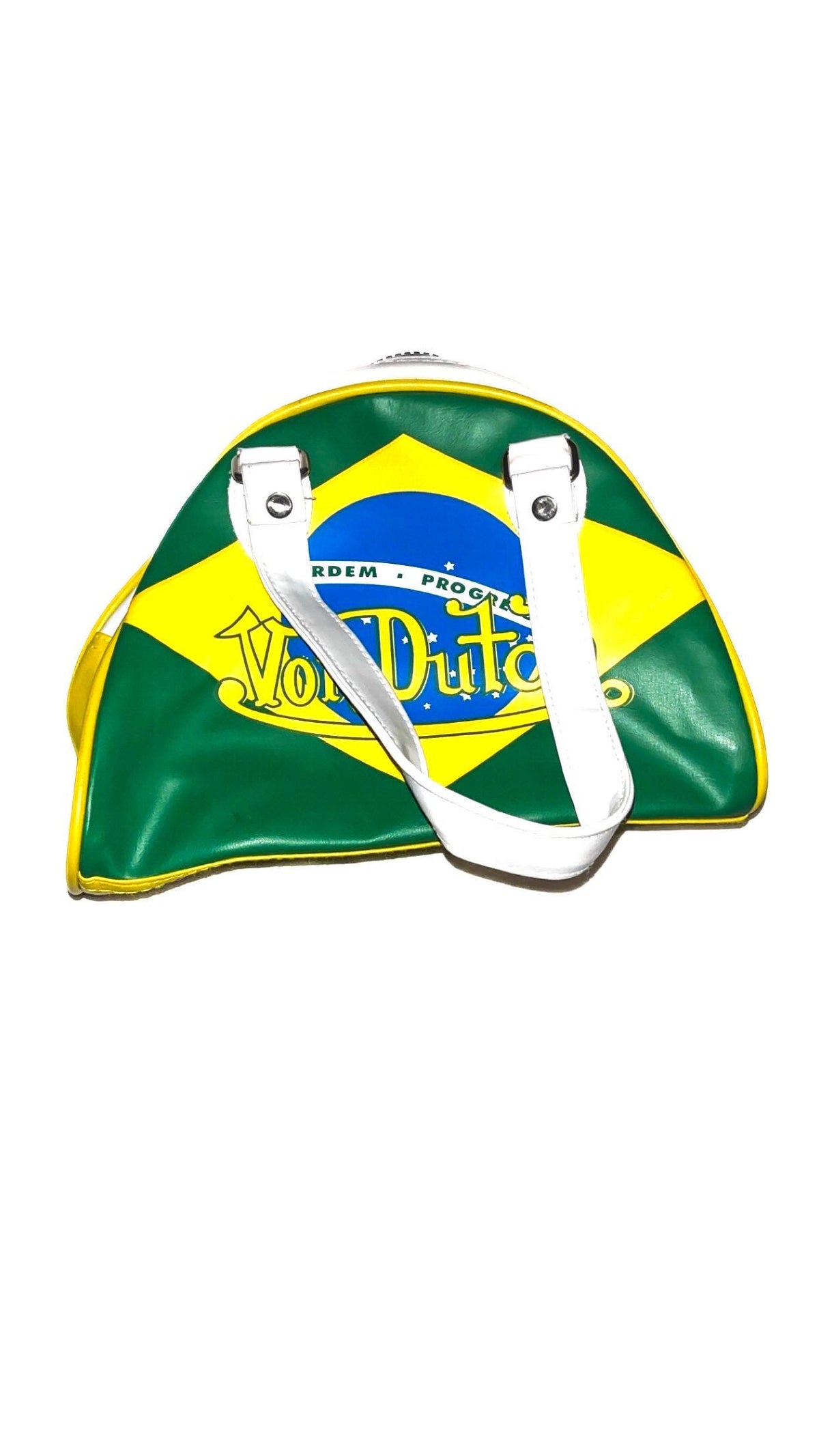 Vintage Von Dutch Brazil Flag Bowler Bag – Refurbished