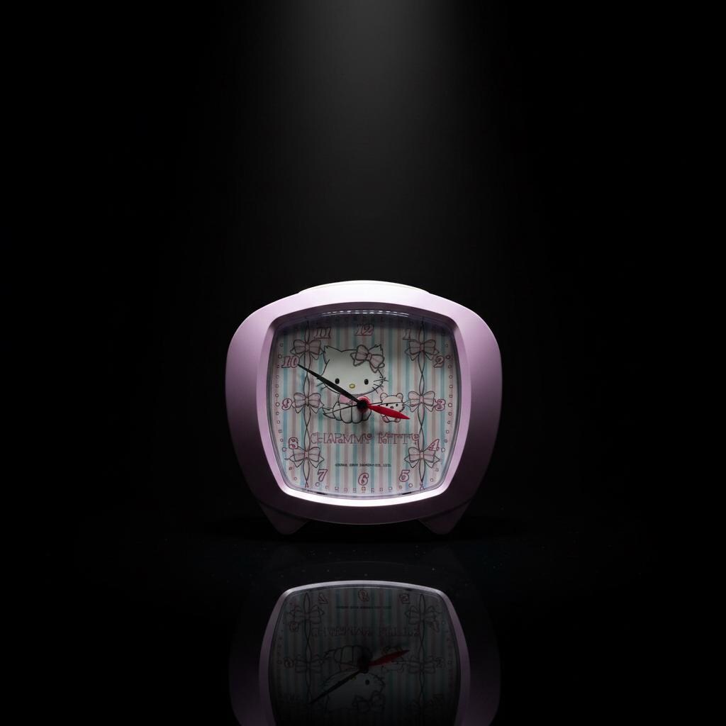 Sanrio Charmmy Kitty Pink Alarm Clock (2005) – New in Packaging