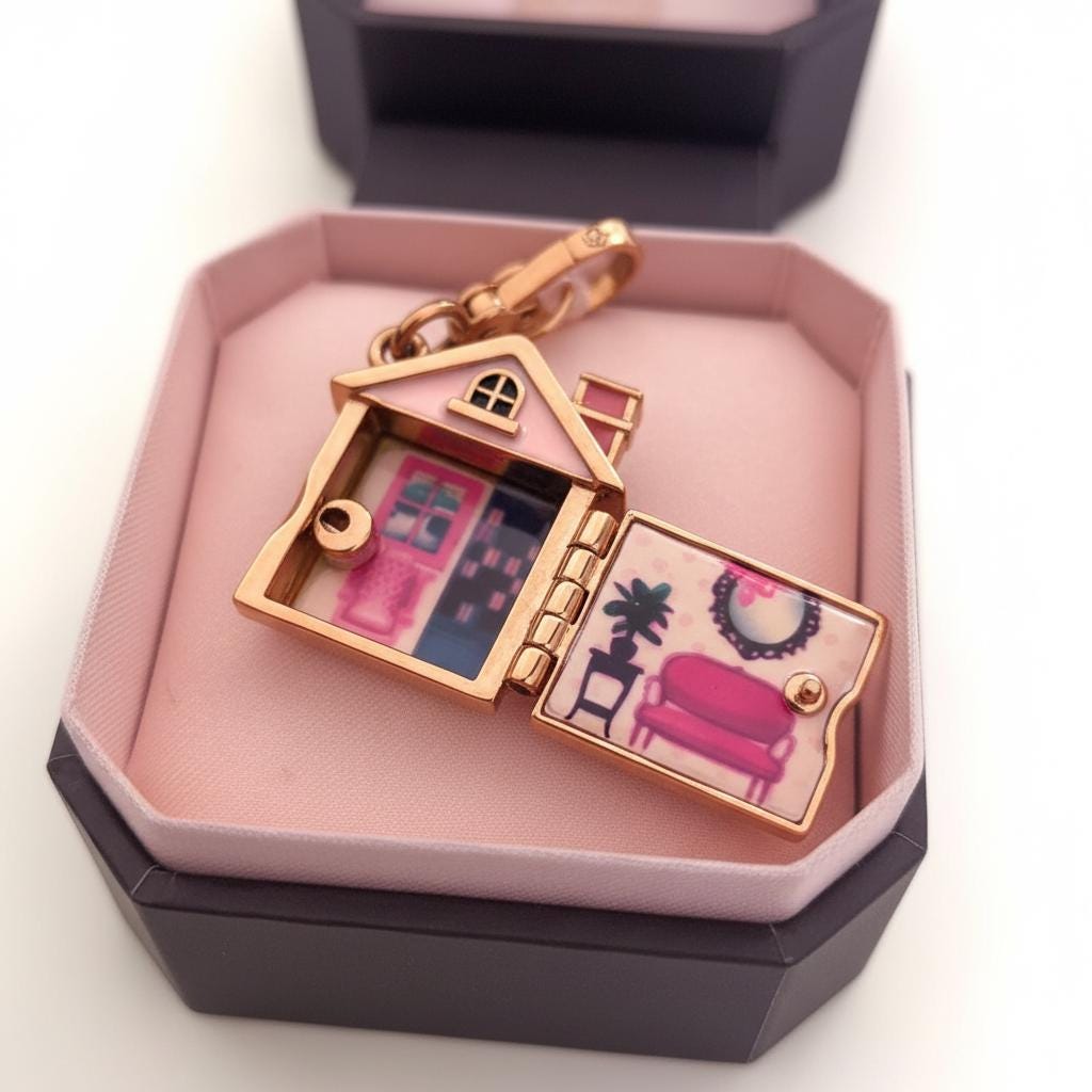 Juicy Couture Home Sweet Home Opening House Charm – New in Original Box