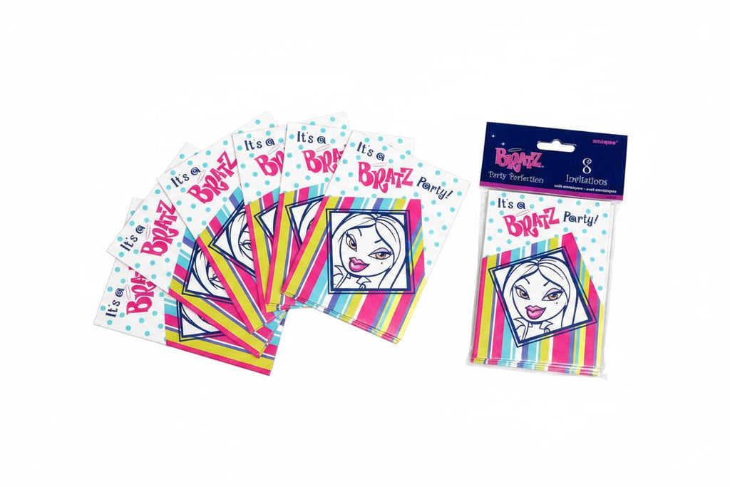 Bratz Yasmin Event Invitations, Pack of 8 (2004) – New & Sealed