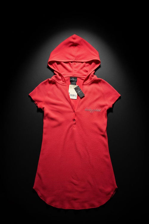 Baby Phat Coral Hooded Tee – Medium, New With Tags
