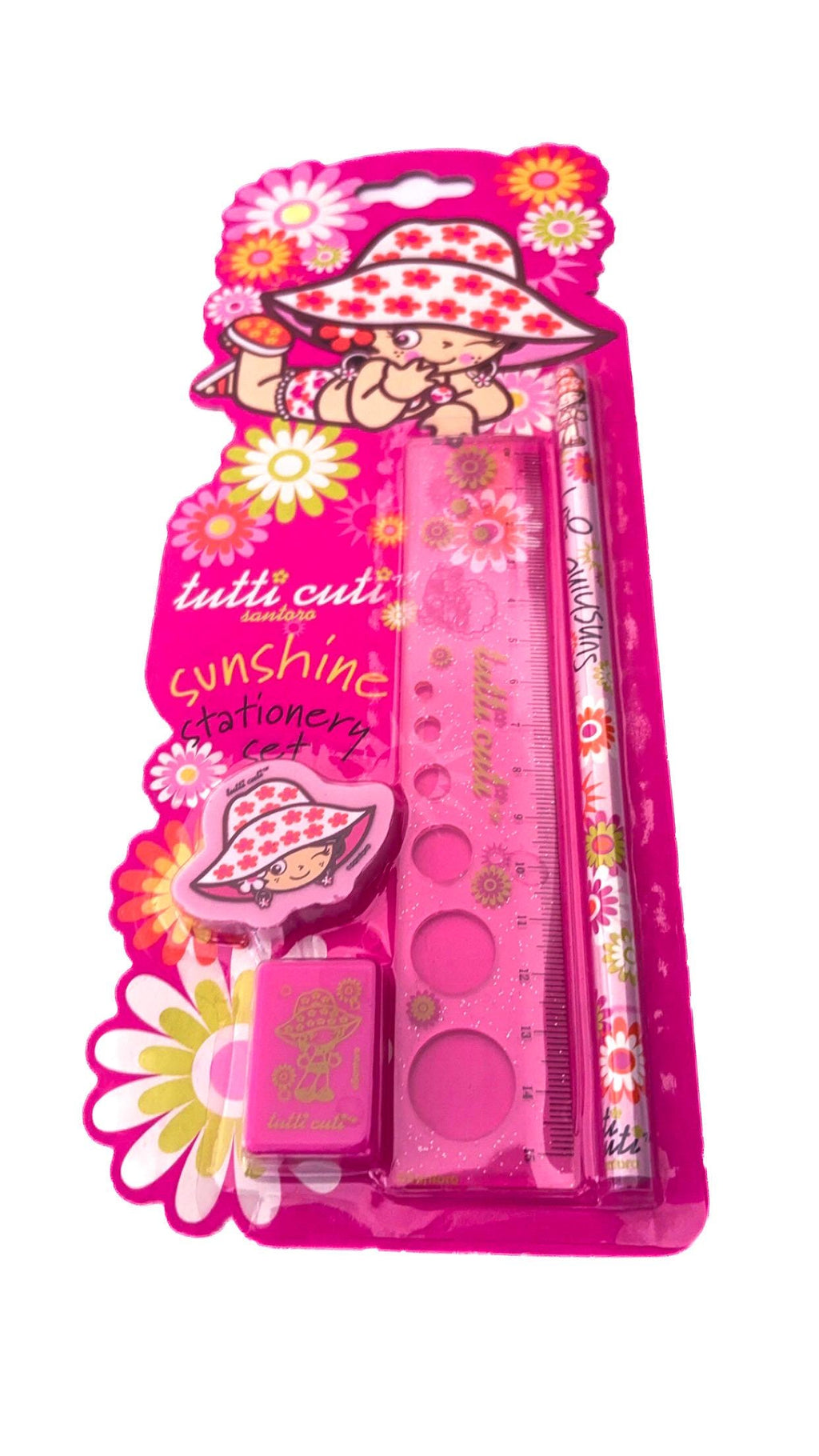 Set di cancelleria Santoro Tutti Cuti Sunshine (2006) – Nuovo nella confezione