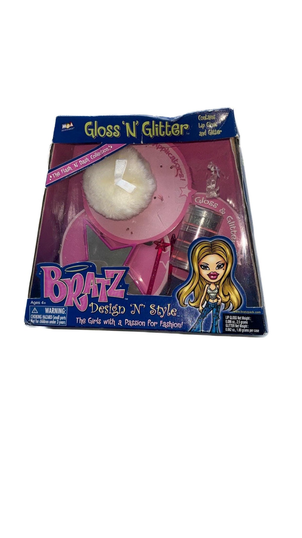 Set de maquillaje Bratz Gloss ’N’ Glitter – Coleccionable vintage sin usar