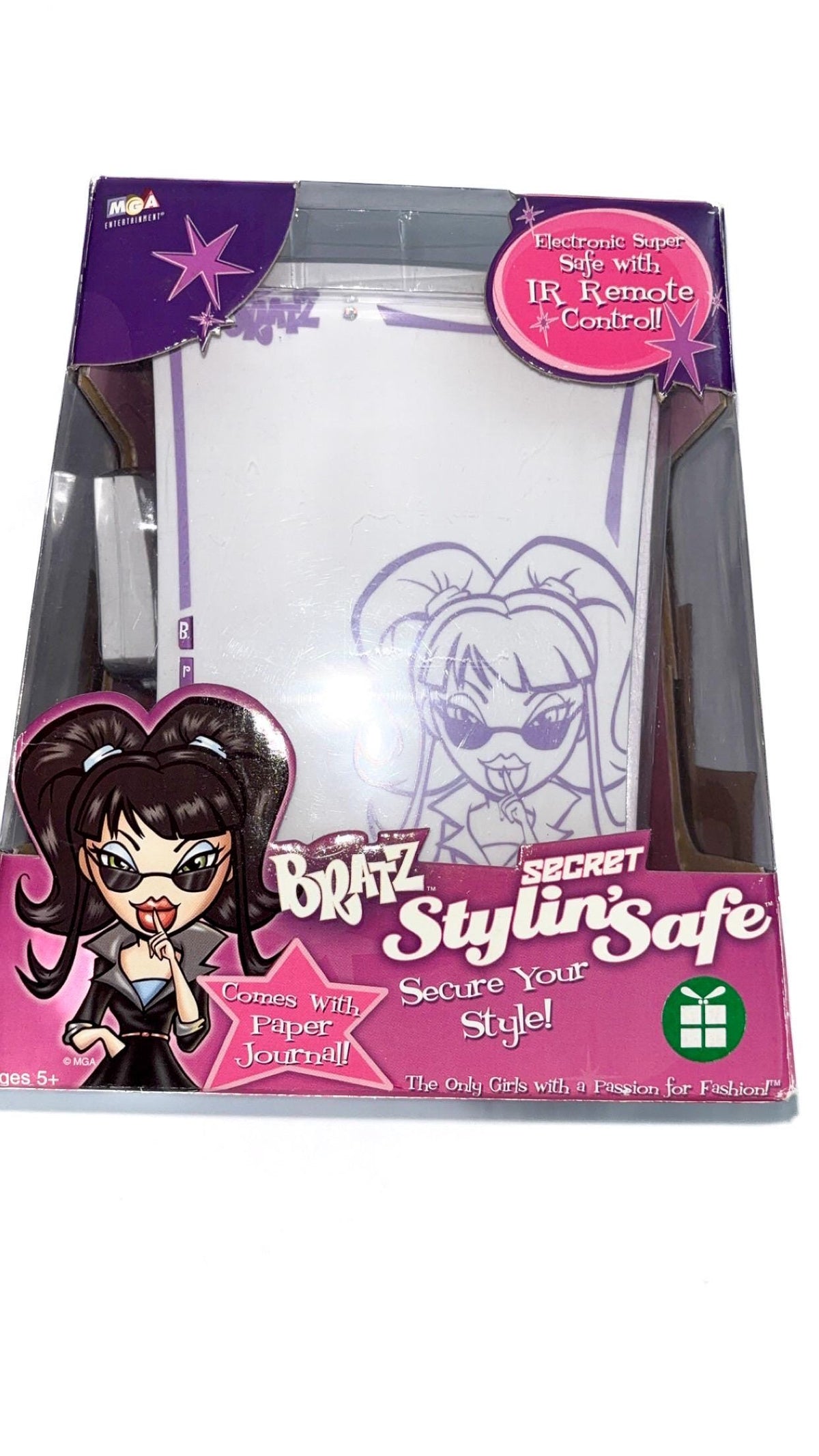 Caja fuerte Bratz Secret Stylin’ con control remoto IR – Nueva y sellada