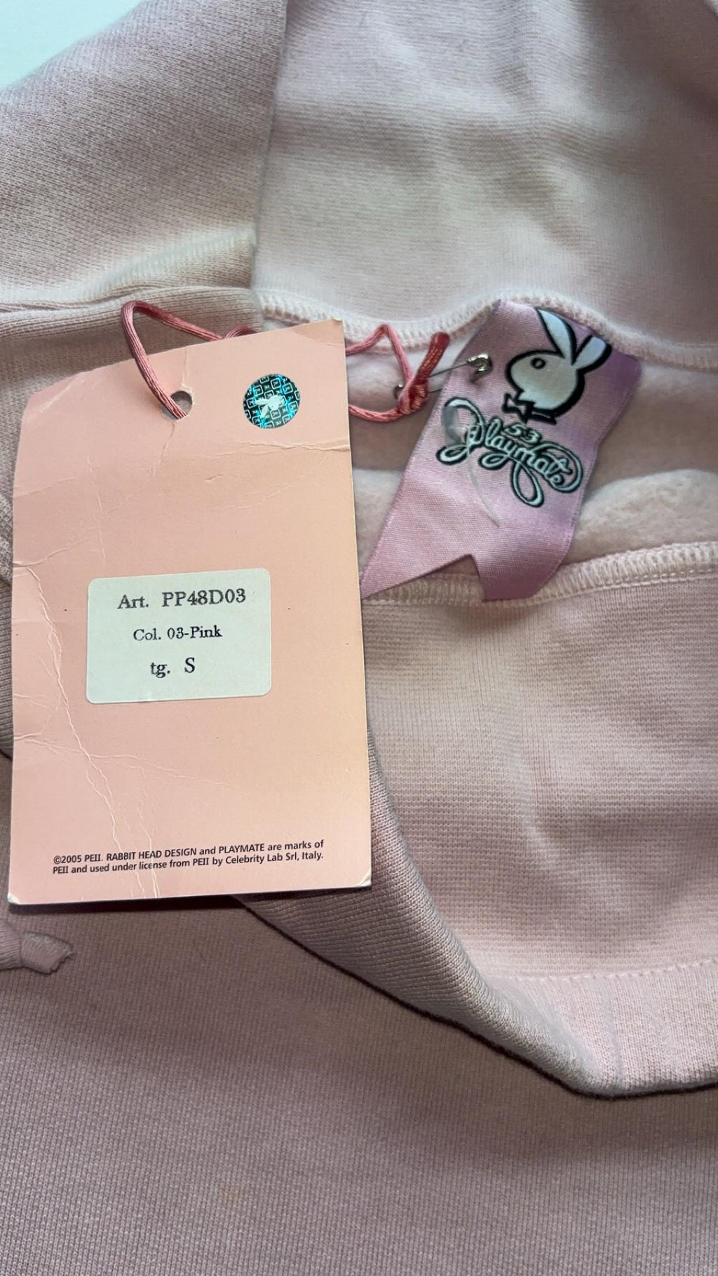 Playboy Playmate Pink Drawstring Tennis Skirt – Size S, New With Tags
