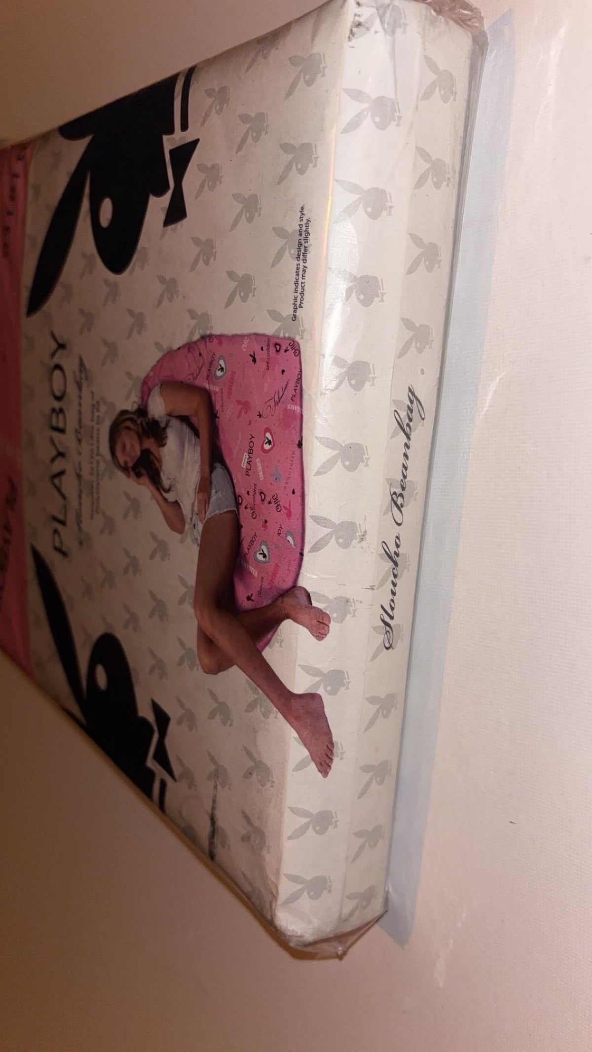 Playboy Pink Slouch Bean Bag Cover (2010) – New & Sealed