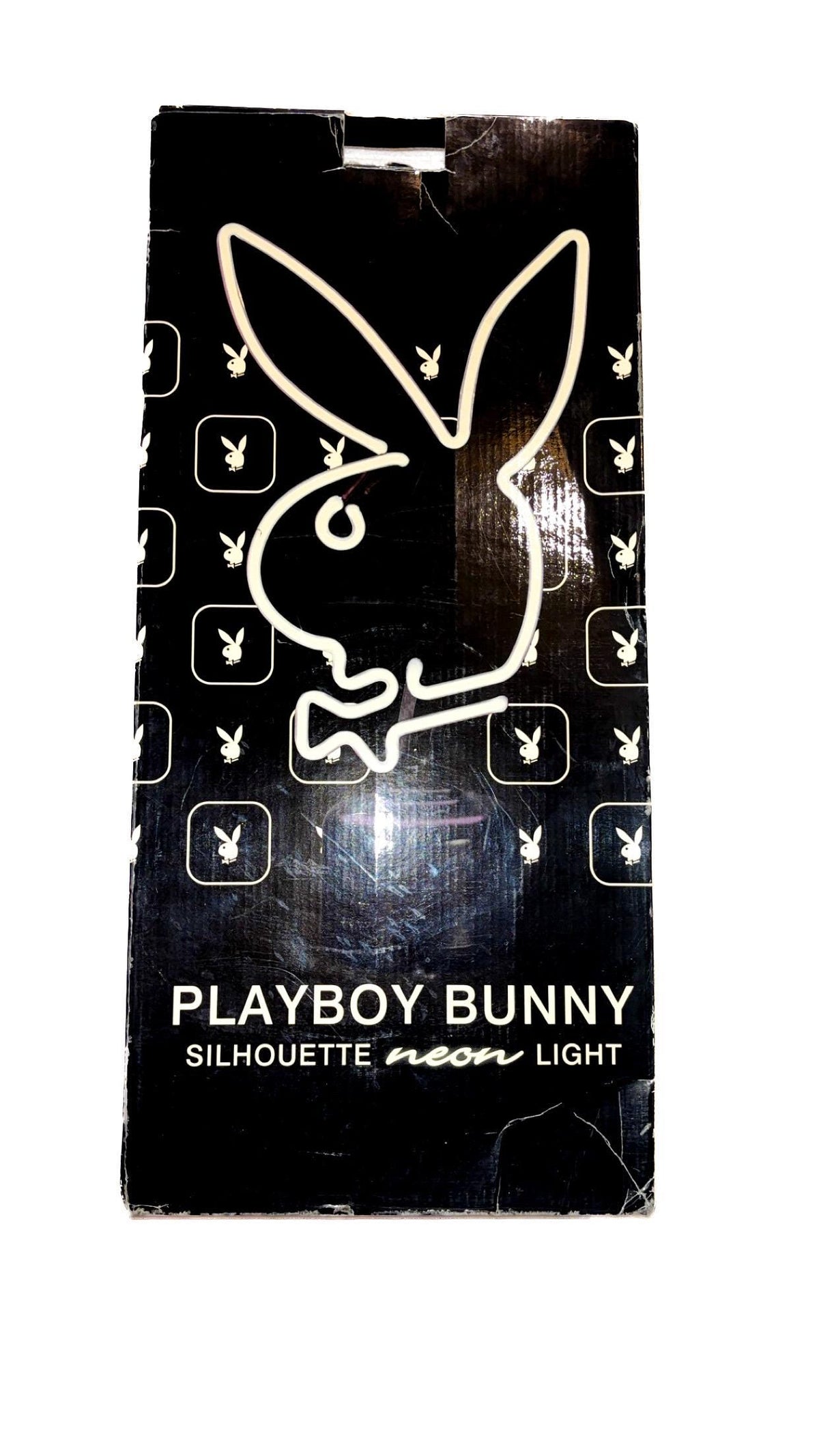 Playboy Bunny Silhouette White Neon Light (2003) – New in Packaging