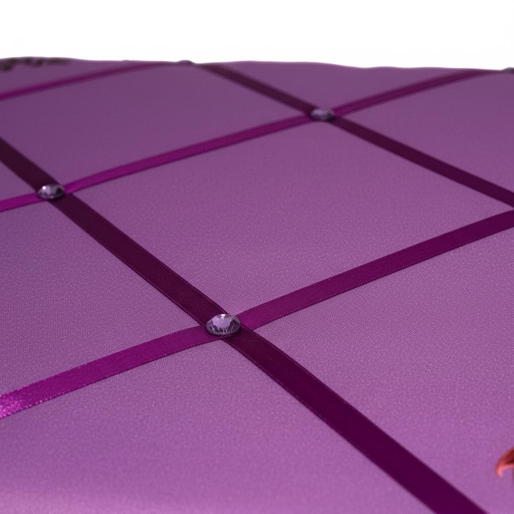 Tablero de notas con cinta morada de Bratz Yasmin – Reacondicionado, 14 × 14 pulgadas