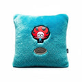 Cojín esponjoso azul turquesa Wild Flux Deluxe de Santoro