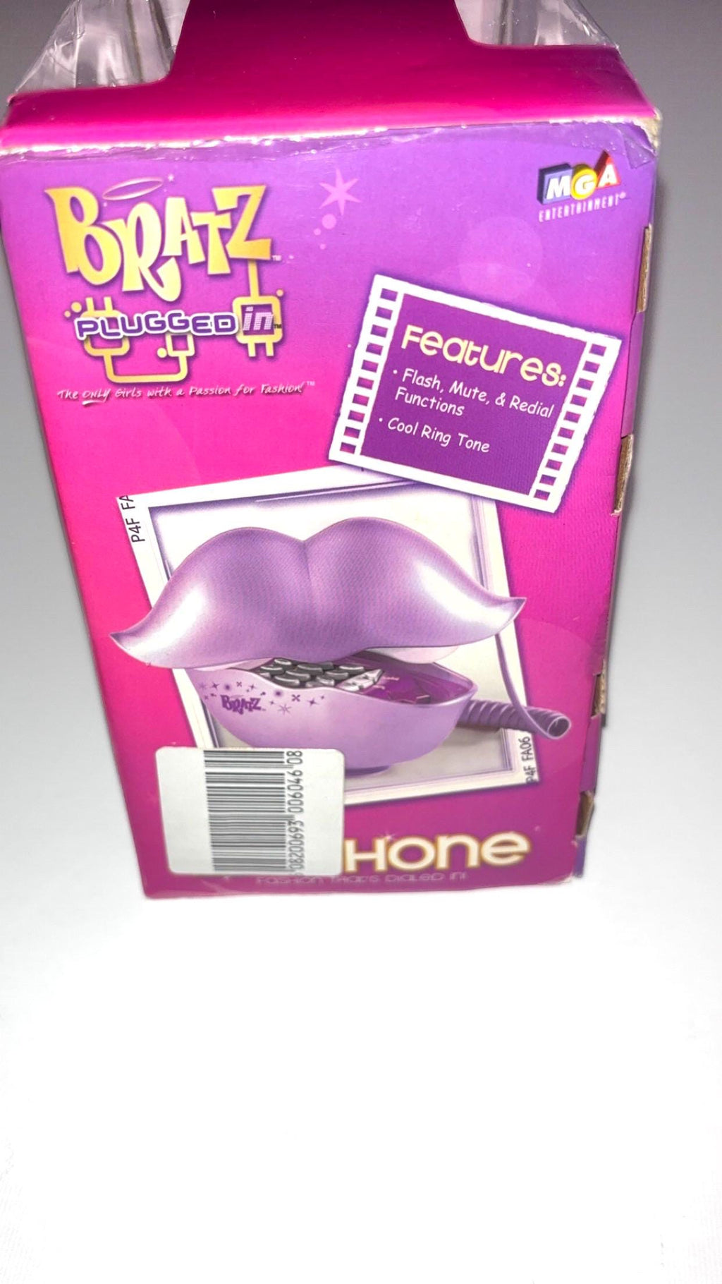 Фиолетовый телефон для губ Bratz Plugged In (2005) — новый, в оригинальной упаковке