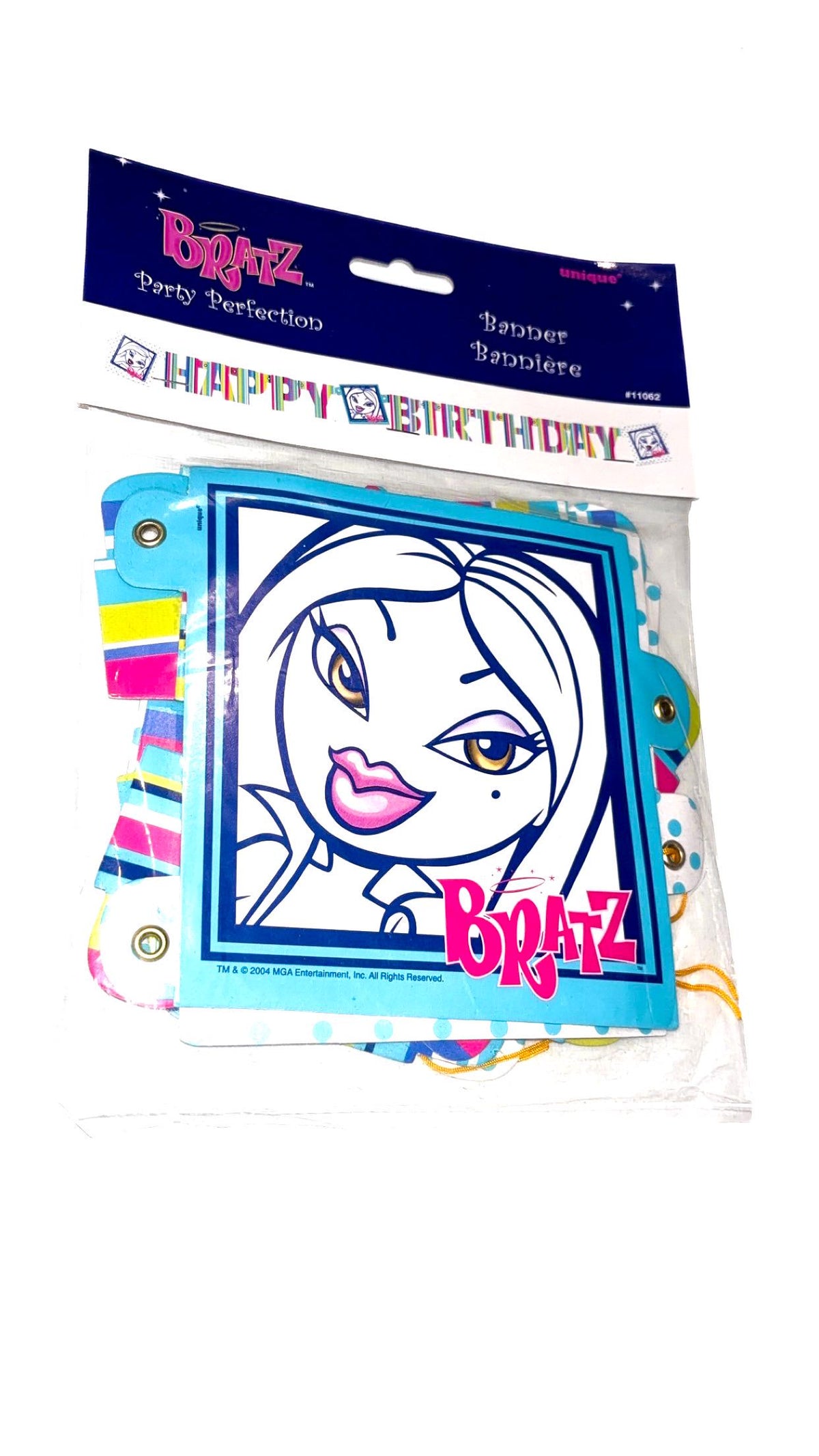 Pancarta de feliz cumpleaños de Bratz Yasmin (2004) – Nueva y sellada
