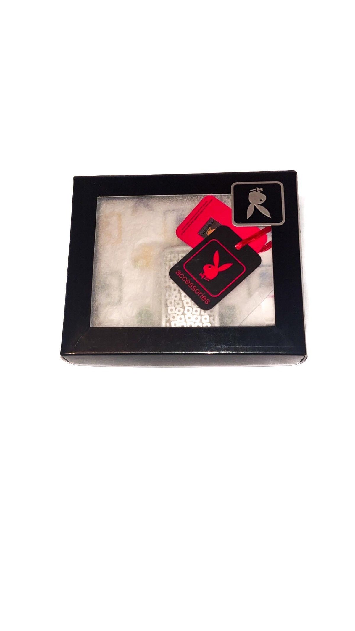 Playboy Silver Multicolour Monogram Purse / Wallet (2004) – New With Tags