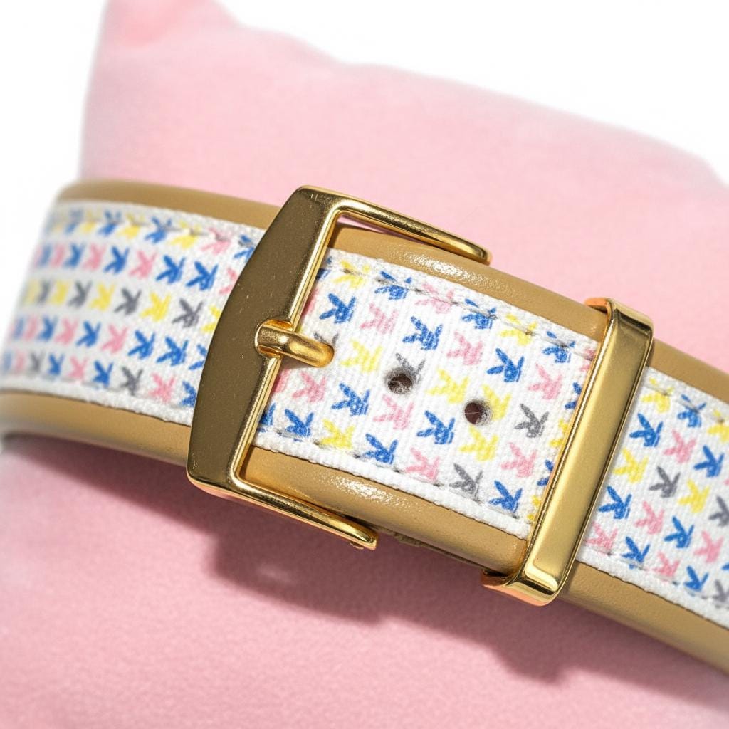 Playboy Multicolour Rabbit Head Monogram Wristwatch (2003) – New in Packaging
