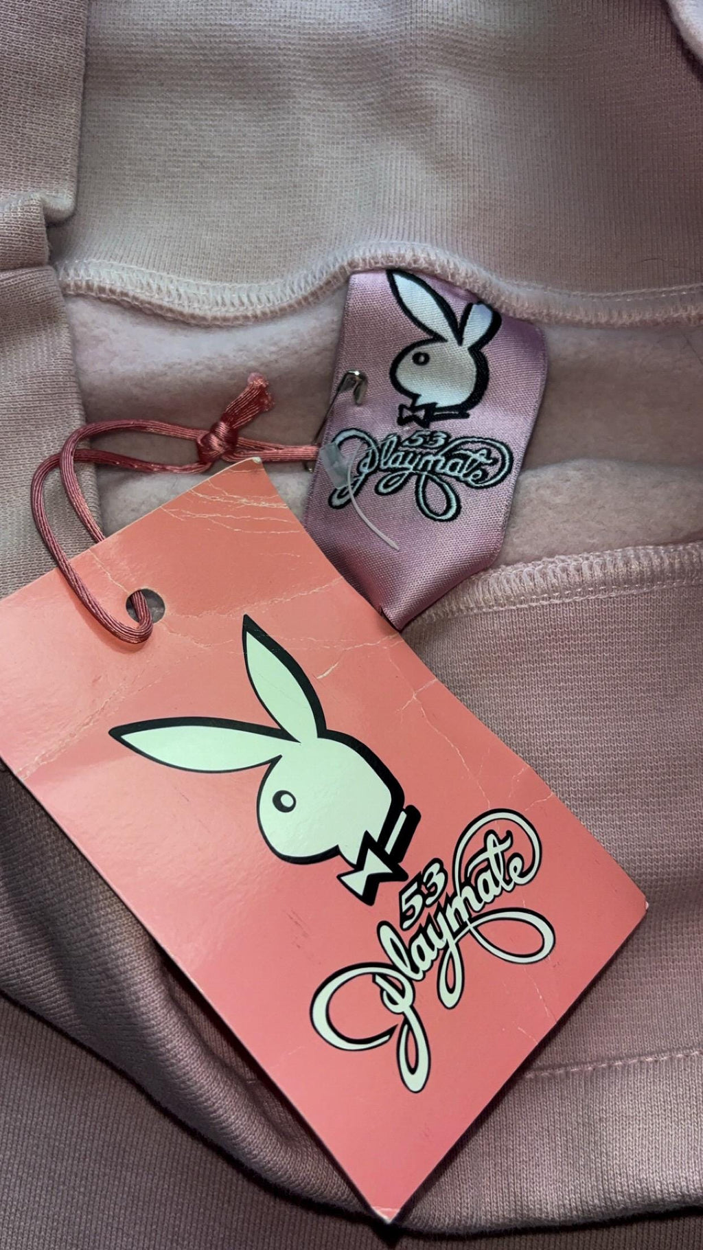 Playboy Playmate Pink Drawstring Tennis Skirt – Size S, New With Tags