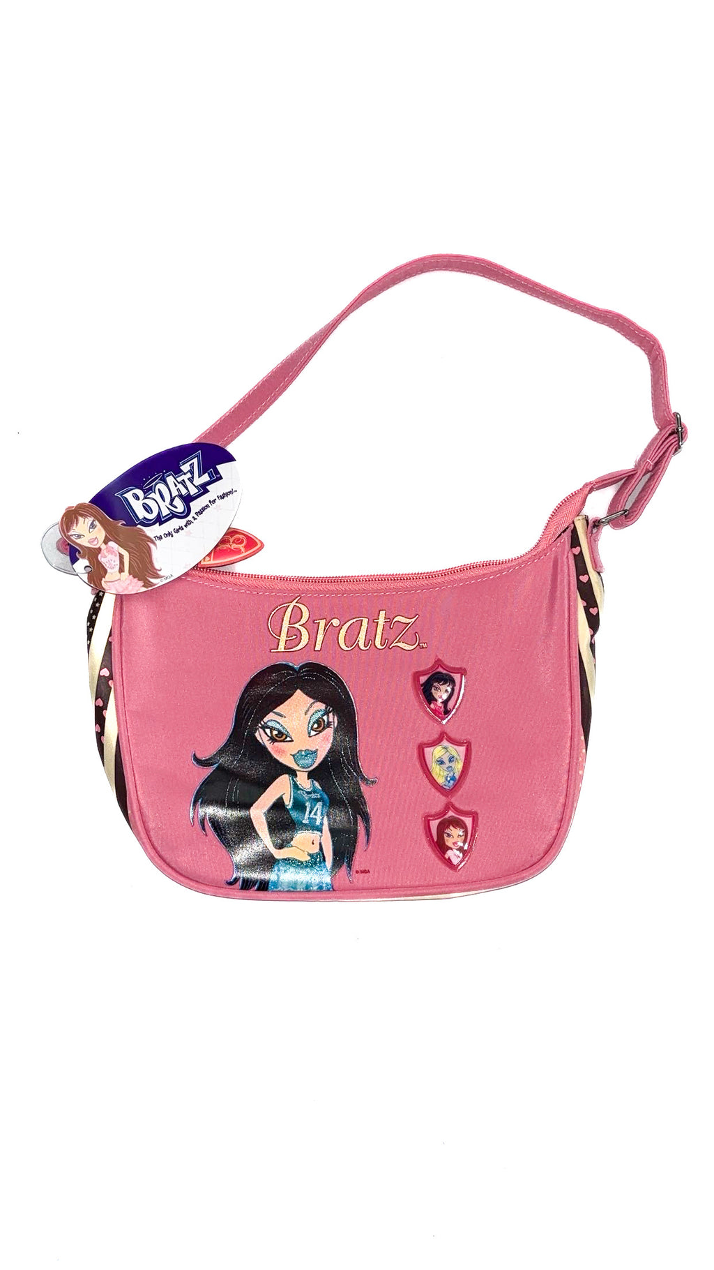 Bratz Preppy Pink Hobo Shoulder Bag & Matching Purse Set – With Tags