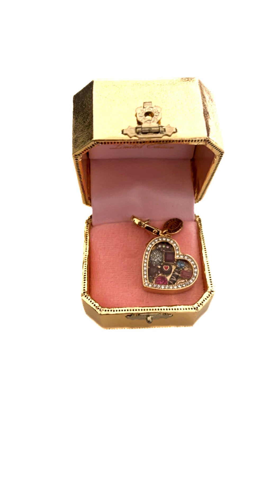 Juicy Couture Limited Edition Opening Chocolate Box Heart Charm (2011) – New in Box