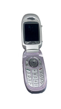 Téléphone à clapet LG C3300 violet pastel (2005) – Neuf dans son emballage d'origine