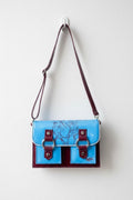 Bratz Sky-Blue & Burgundy Attaché Satchel Bag – Brand New
