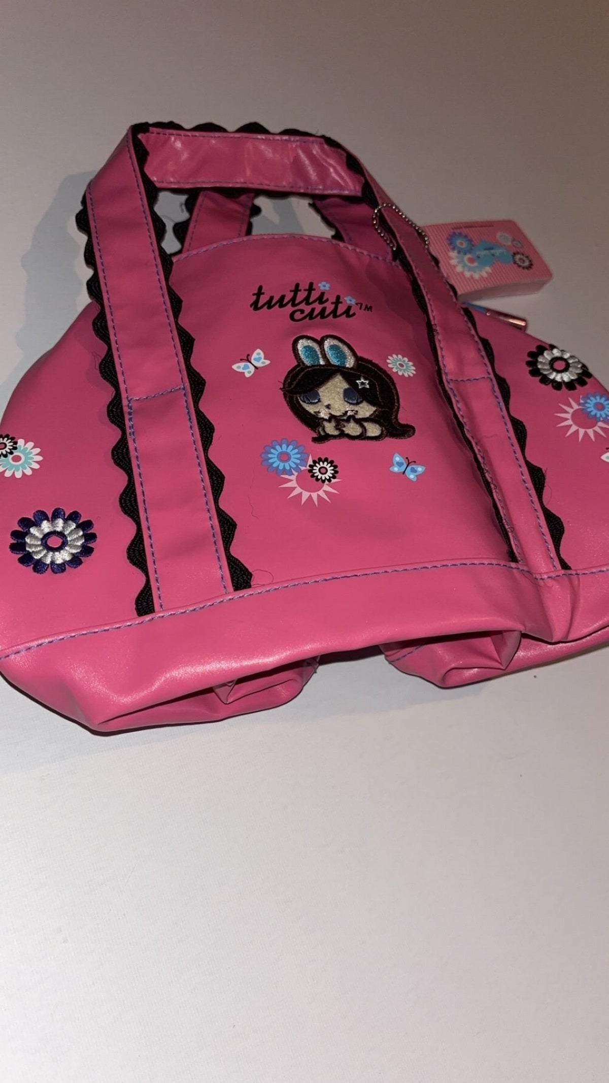 Santoro Tutti Cuti Pink Floral Handbag (2007) – New With Tags