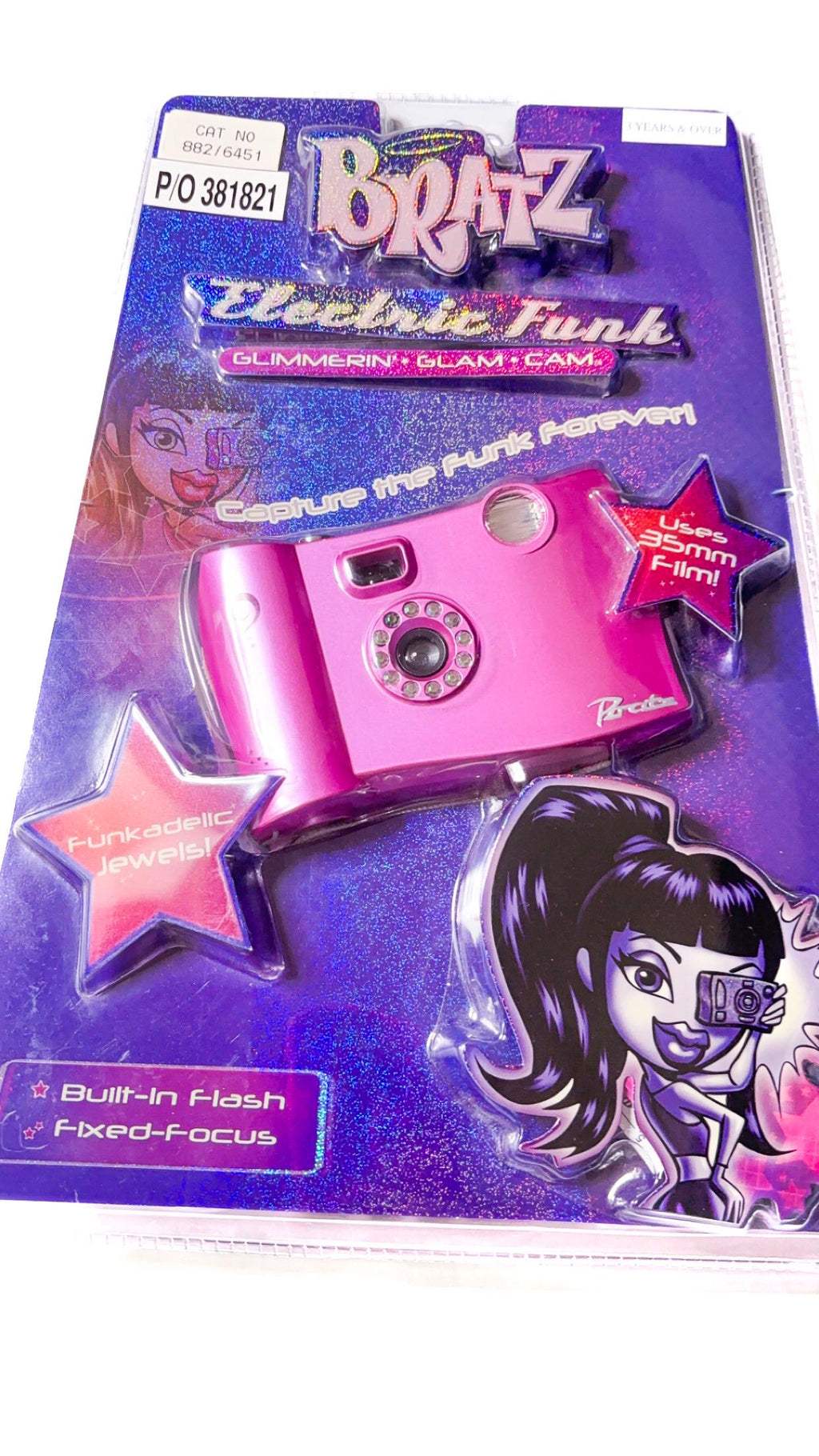 Fotocamera 35mm Bratz Electric Funk Glimmerin’ Glam Cam – Nuova nella confezione