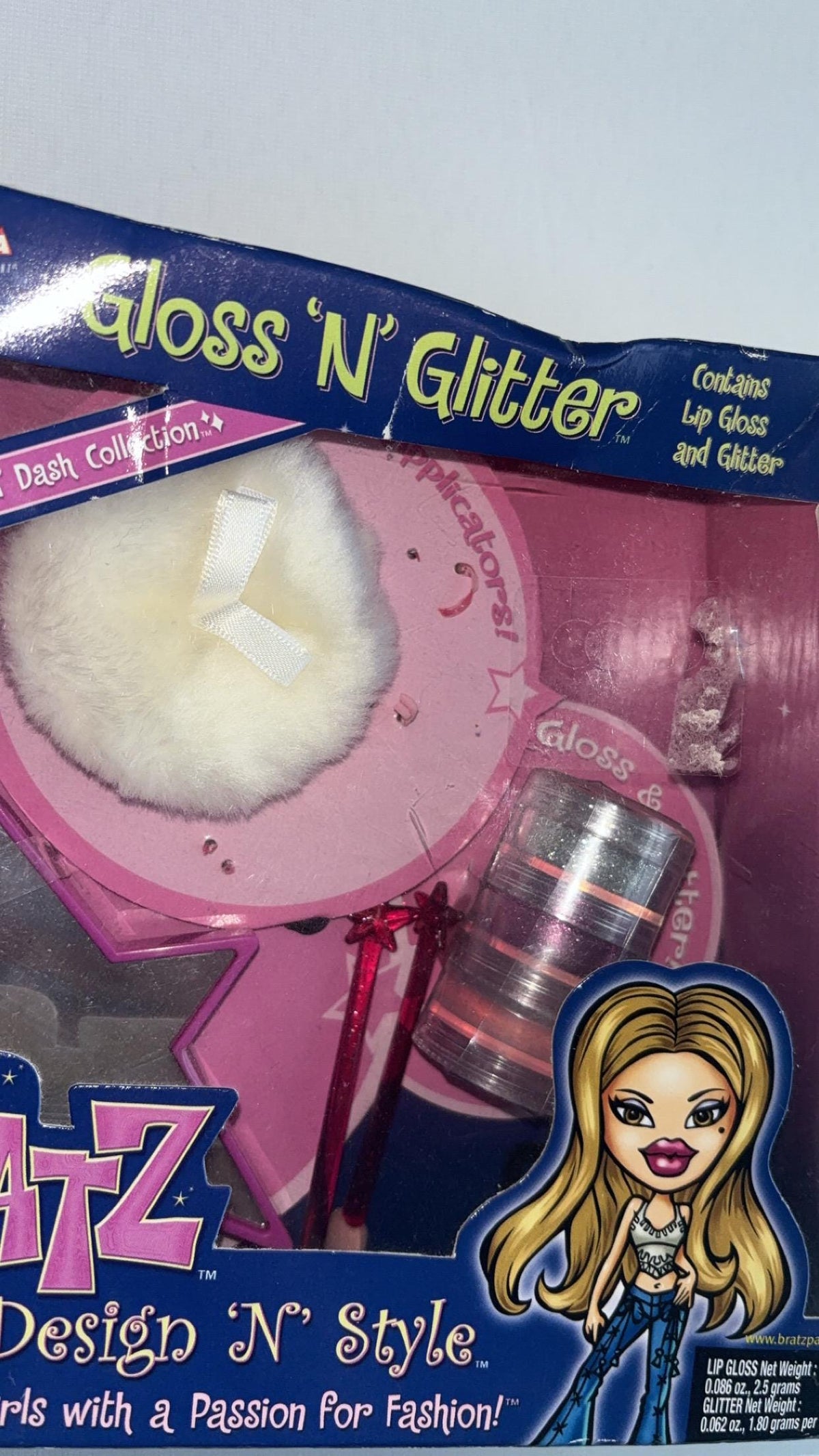 Set de maquillaje Bratz Gloss ’N’ Glitter – Coleccionable vintage sin usar