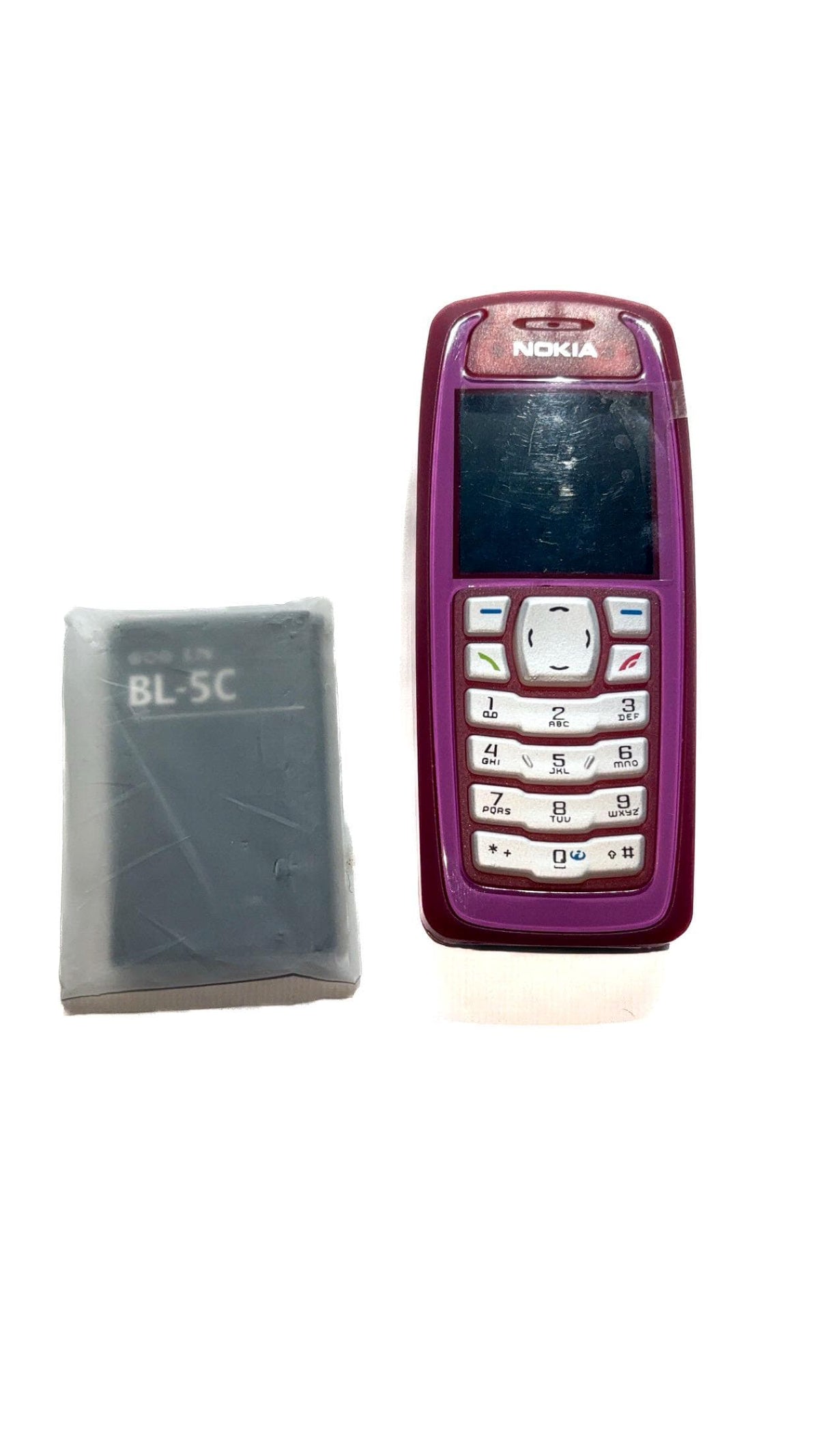 Nokia 3100 Deep Pink Mobile Phone (2003) – New in Original Packaging