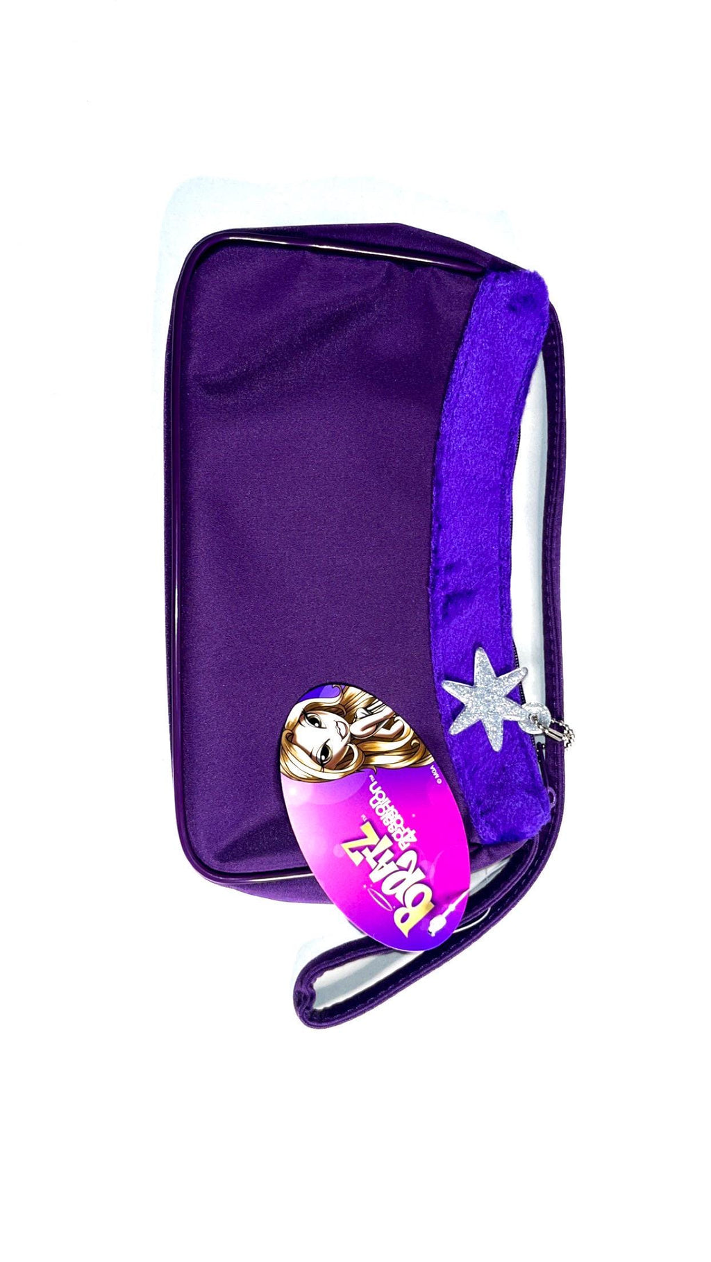 Bratz Jade Purple Monogram Bag with Faux-Fur Trim & Star Charm – New With Tags