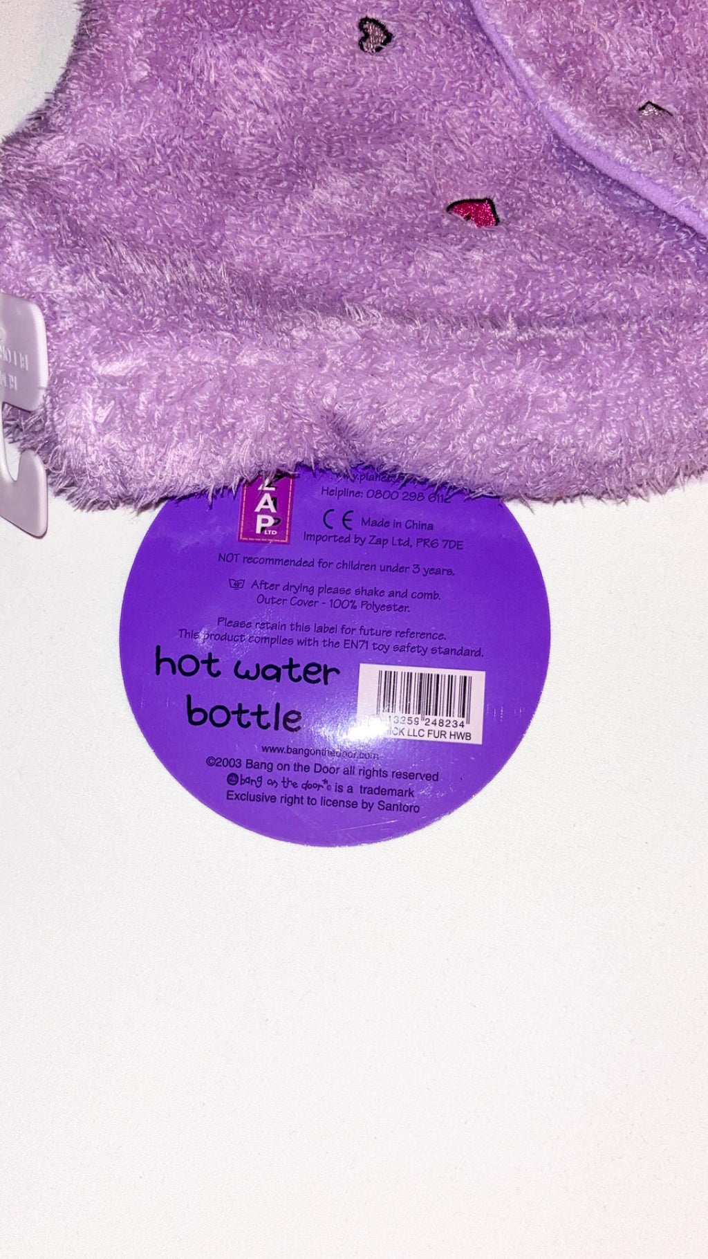 Santoro Groovy Chick Purple -kumikopattu (2003) – Uusi, laput mukana