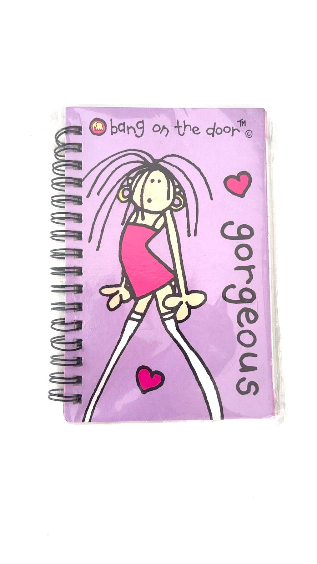 Bang On The Door Gorgeous Purple A5 Spiral Notebook – New & Sealed