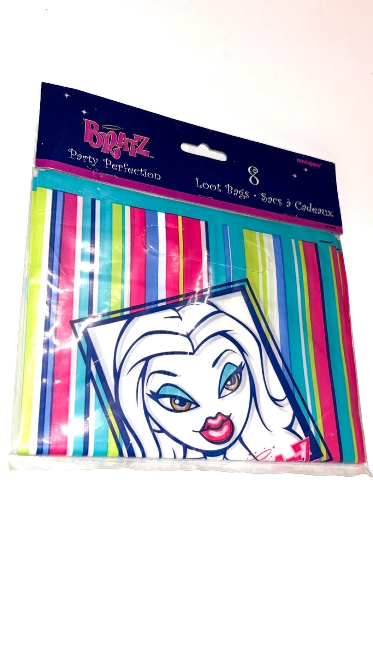 Bolsitas de fiesta de Bratz Yasmin, paquete de 8 (2004) – Nuevas y selladas