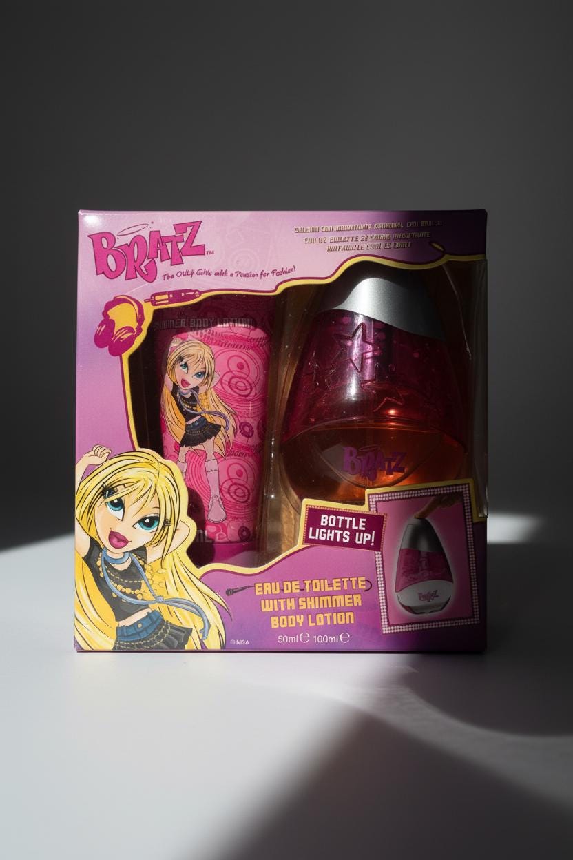 Bratz Cloe Perfume & Lotion Set – Early 2000s, Sealed Collectible