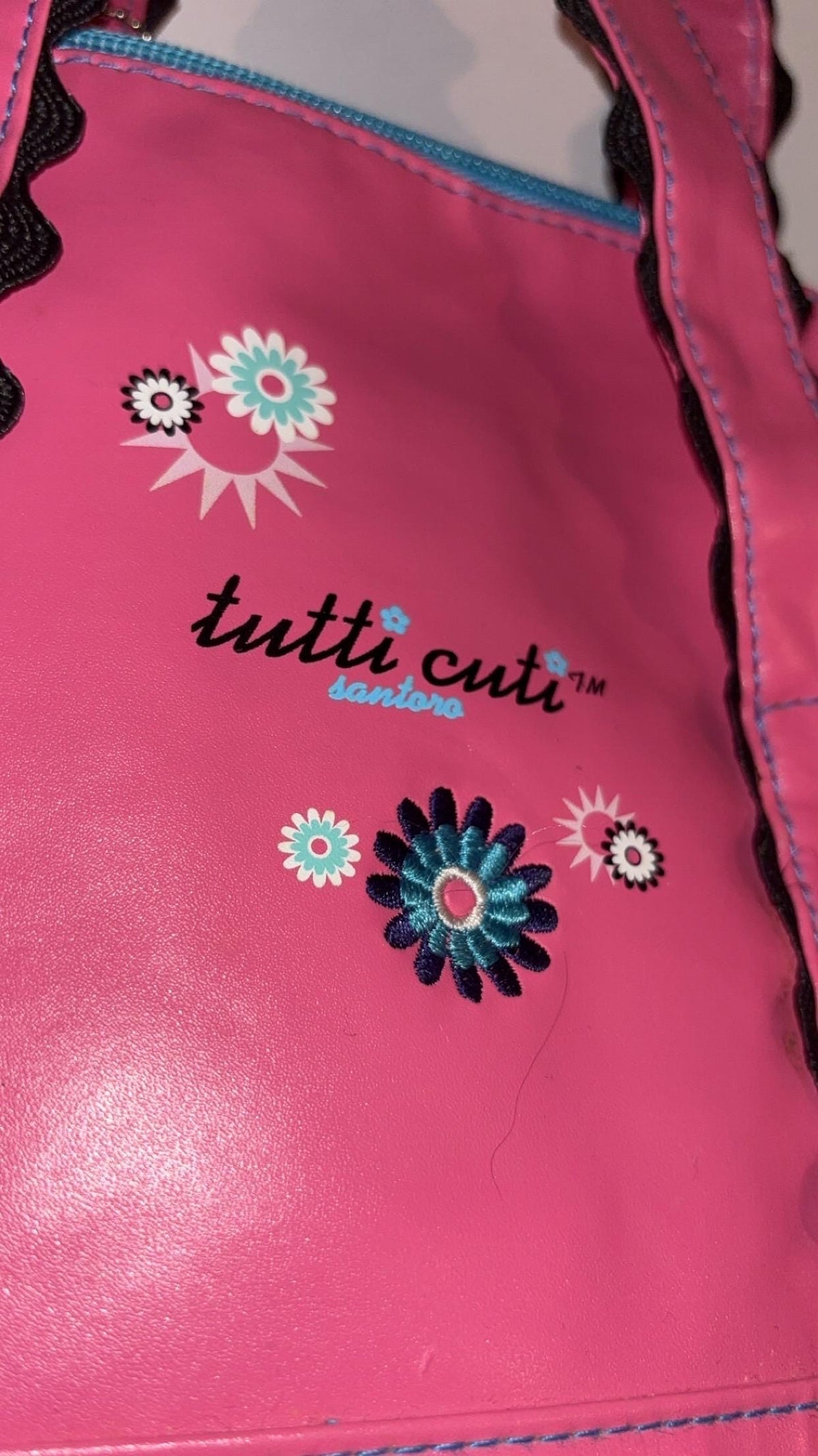Santoro Tutti Cuti Pink Floral Handbag (2007) – New With Tags