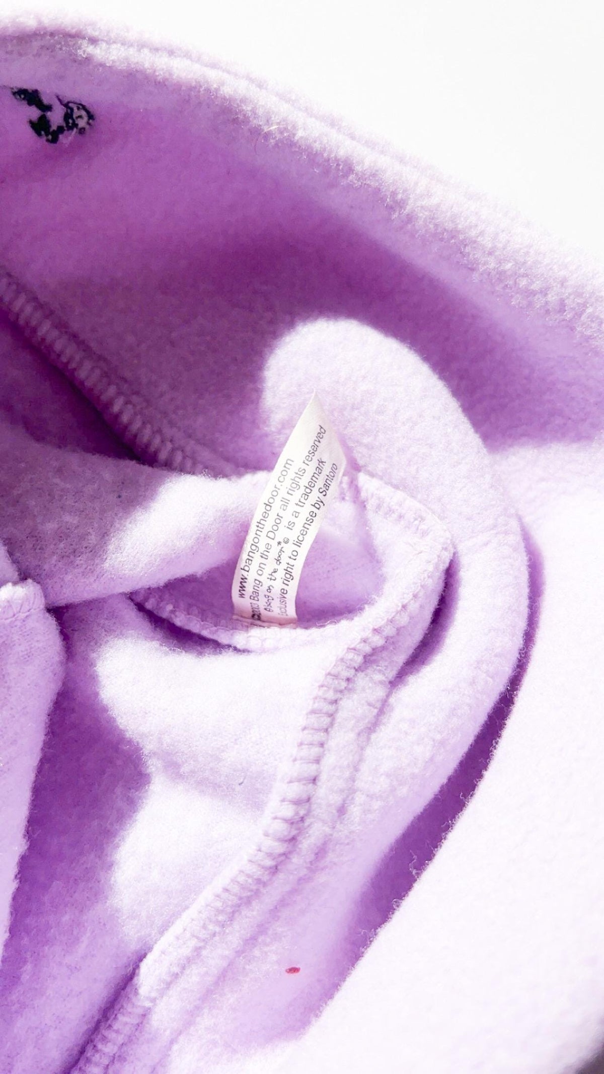 Groovy Chick Lilac Twin-Tassel Fleece-Style Hat (2003) – New With Tags