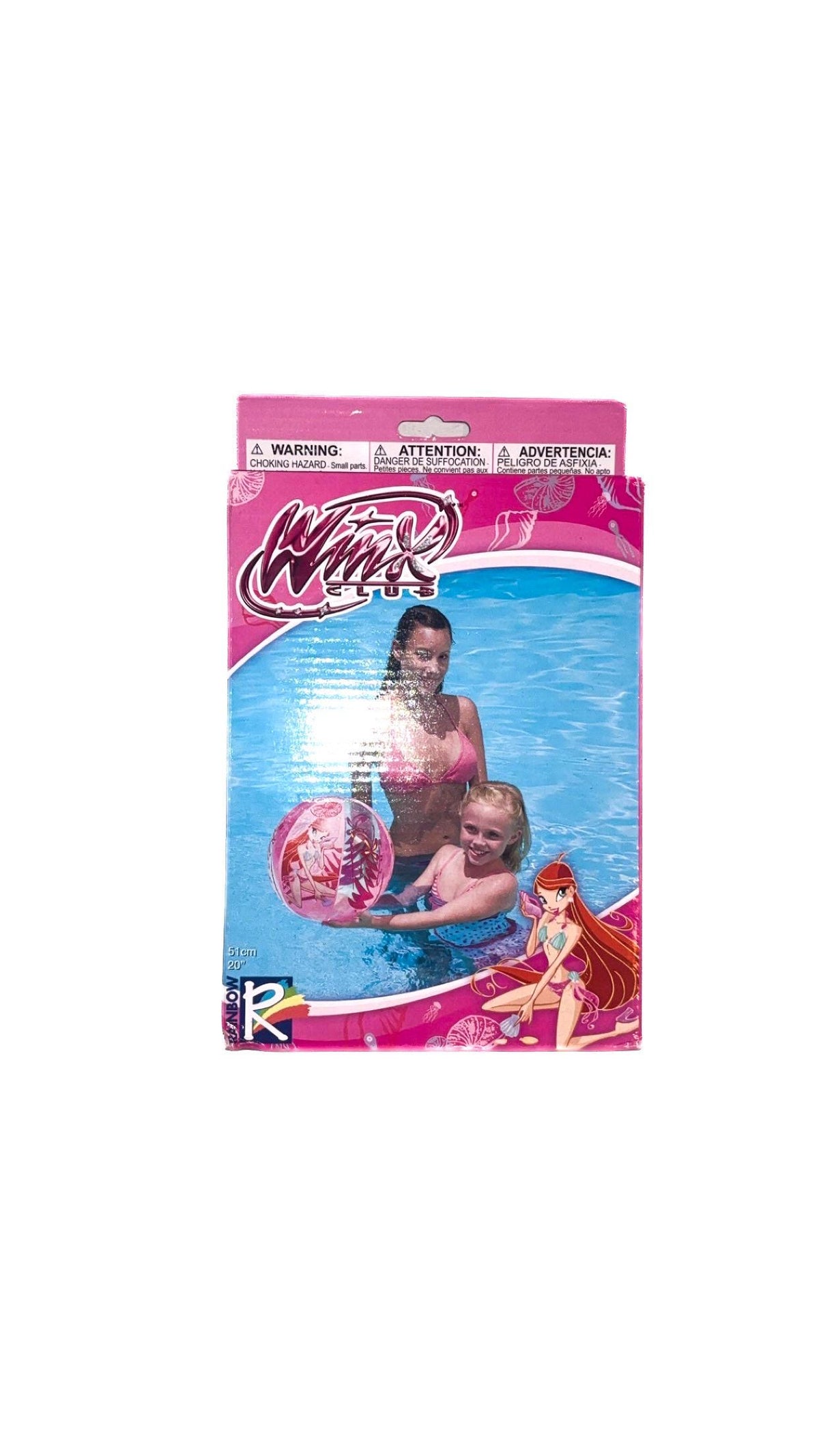 Winx Club Bestway Inflatable Beach Ball – New in Original Packaging