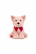 Peluche Yorkshire Terrier rose Juicy Couture avec nœud – Neuve dans son emballage