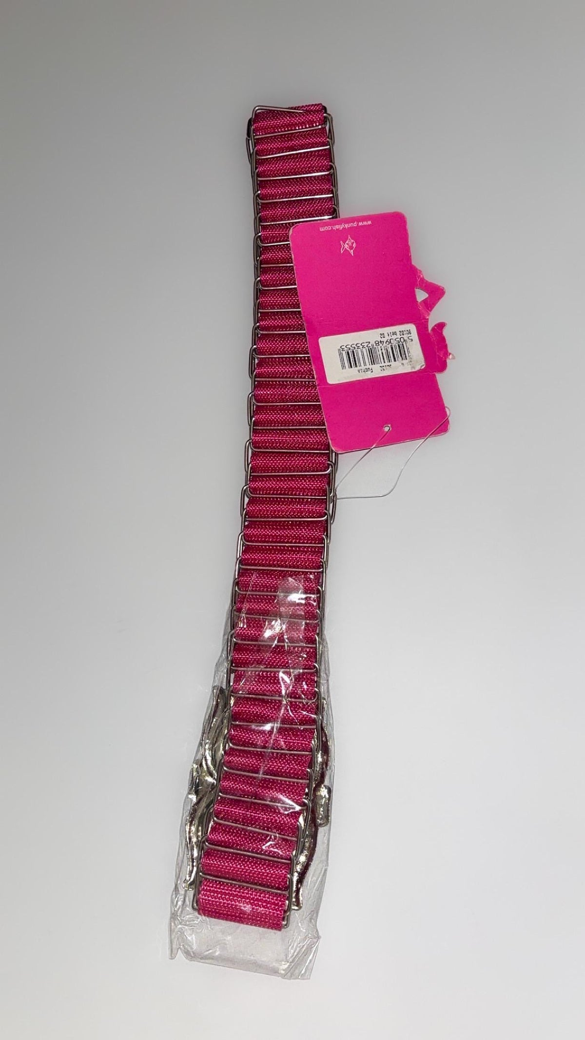 Punky Fish Pink Link Belt with Statement Buckle – New With Tags