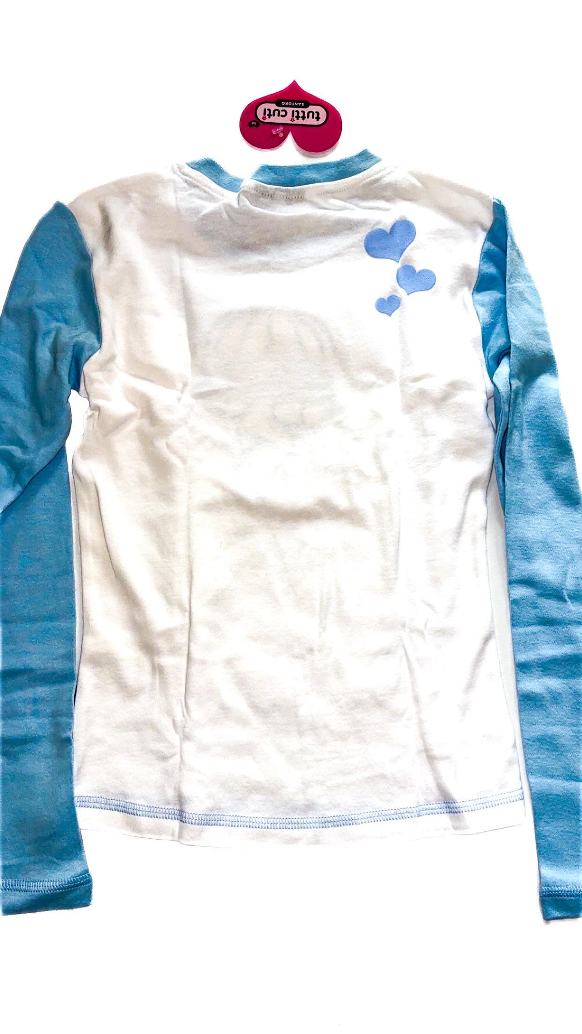 Santoro Tutti Cuti White & Blue Long-Sleeve Tee (2003) – New With Tags