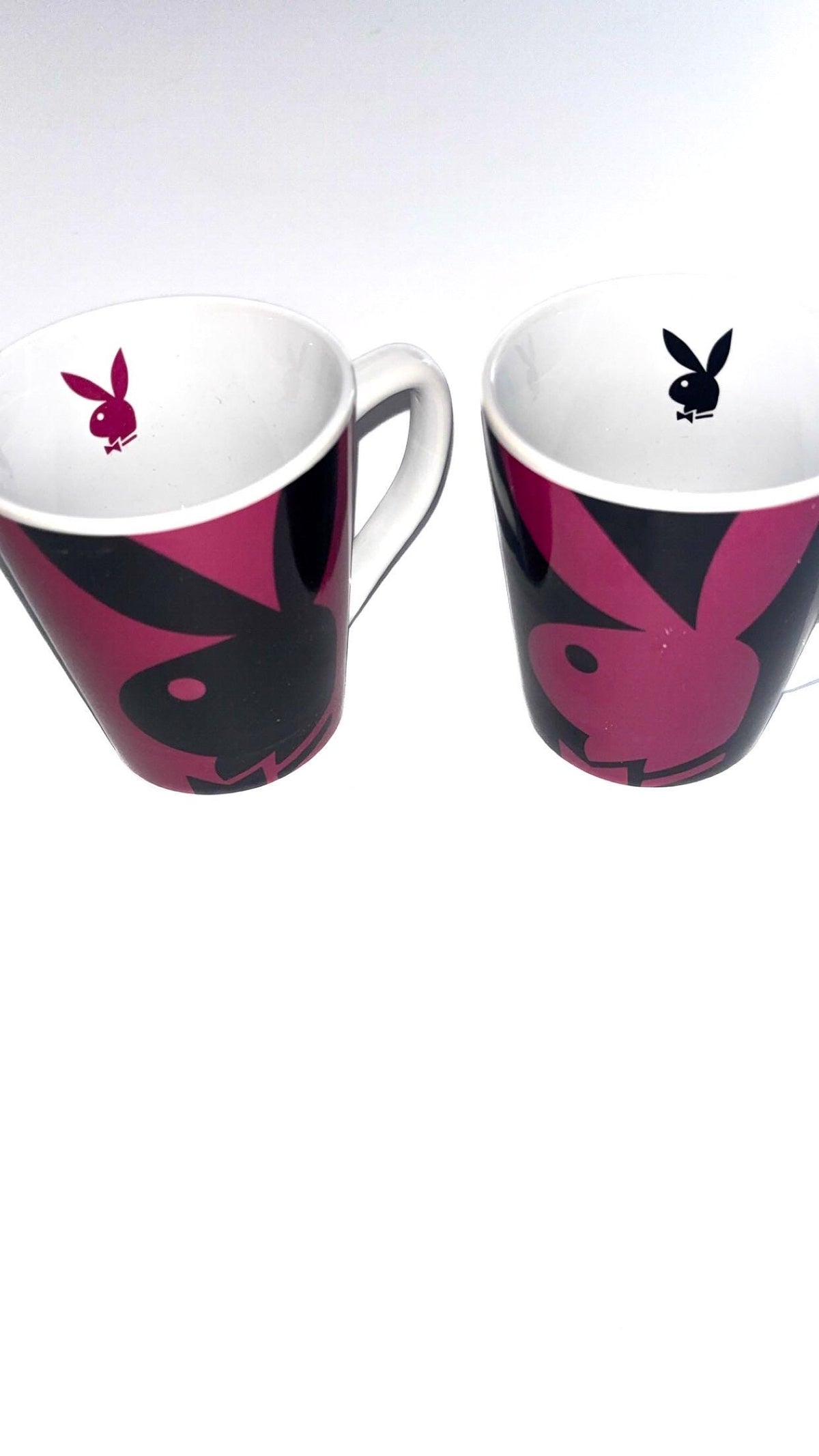 Playboy Bunny Mug Set of 2 (2006) – New in Original Packaging