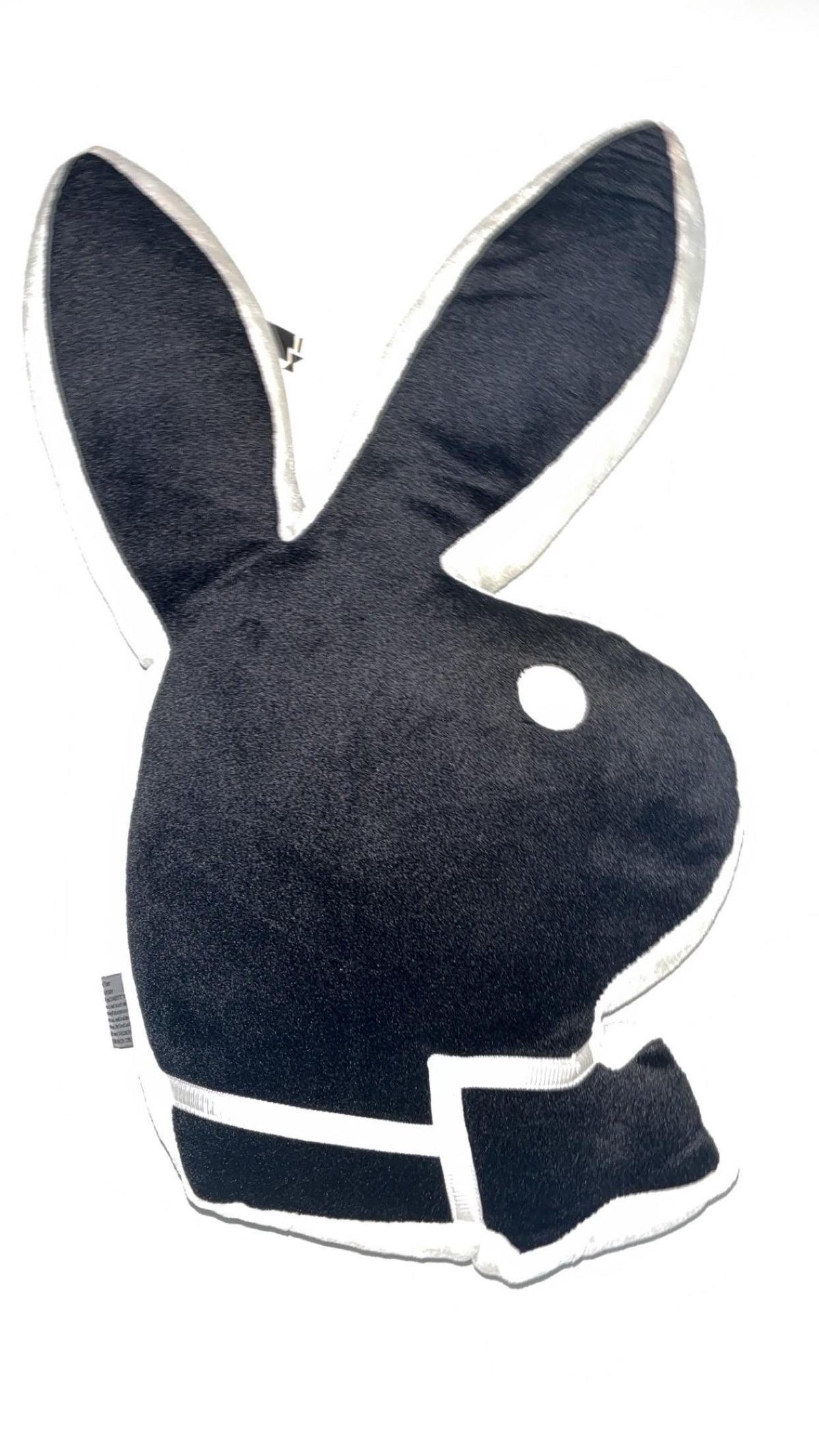 Playboy Black & White Rabbit Head Pillow (2004) – With Original Tags